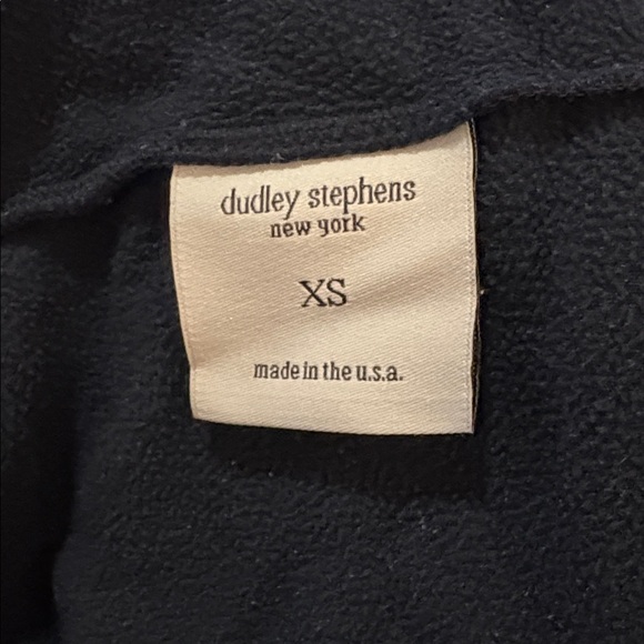 Dudley Stephens Vello Fleece Park Slope Turtleneck in Navy SZ XS VGUC - Picture 5 of 6